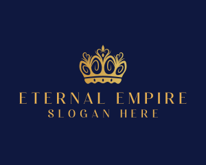 Luxury Royal Crown logo design