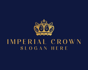 Luxury Royal Crown logo design