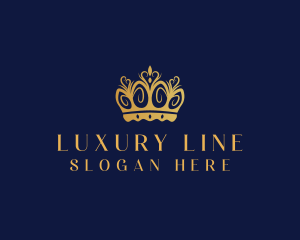 Luxury Royal Crown logo design