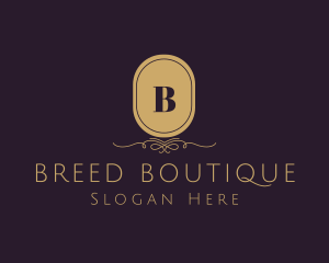 Ornate Elegant Boutique logo design