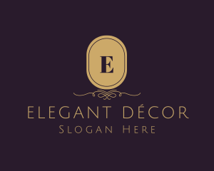 Ornate Elegant Boutique logo design