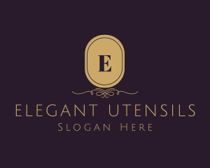 Ornate Elegant Boutique logo design