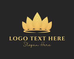 Gold Opulent Crown logo