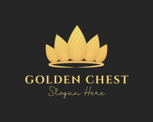 Gold Opulent Crown logo design