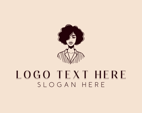 Hair Stylist logo example 1