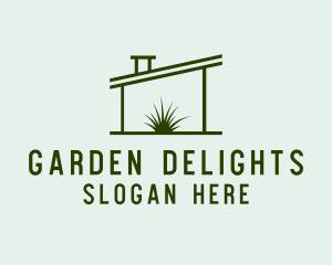 Backyard Yard Gardening logo design