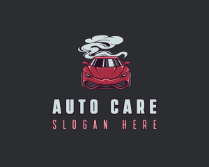 Racing Car Auto logo design