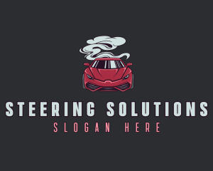 Racing Car Auto logo design