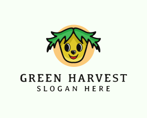 Plant Vegetable Cartoon logo