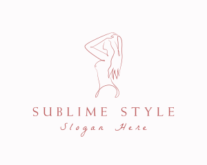 Aesthetic Naked Woman logo
