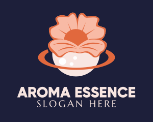 Cinnamon Essential Oil logo design