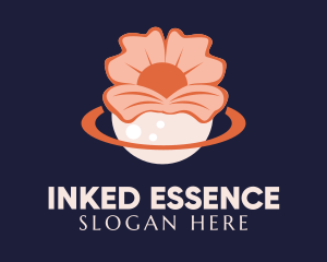 Cinnamon Essential Oil logo design