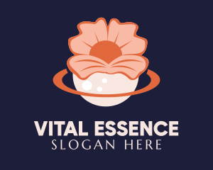 Cinnamon Essential Oil logo design