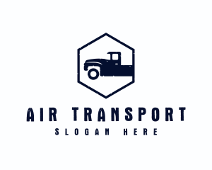 Farm Truck Transport logo design