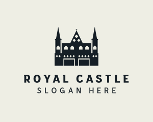 Castle Landmark Cathedral logo design