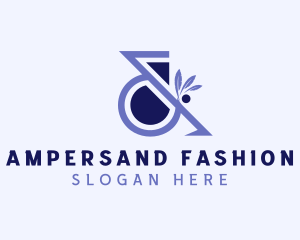 Luxe Ampersand Font logo design