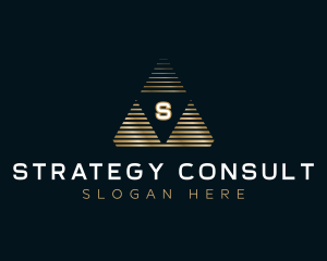 Triangle Consulting Insurance logo design