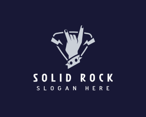 Rock Punk Metal logo design