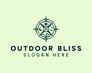 Compass Outdoor Exploration logo design