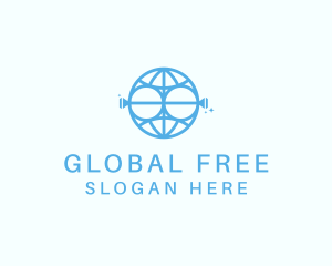 Blue Global Jewelry logo design