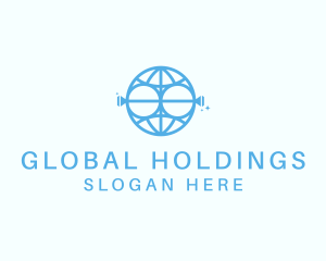 Blue Global Jewelry logo design