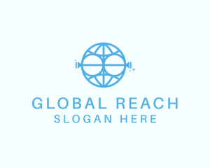 Blue Global Jewelry logo design