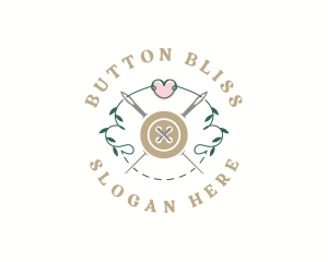 Needle Button Tailoring logo design