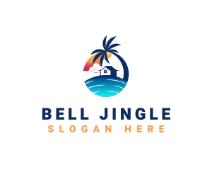 Beach Resort Property logo design