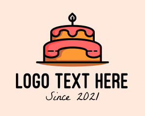 Birthday Cake Telephone logo