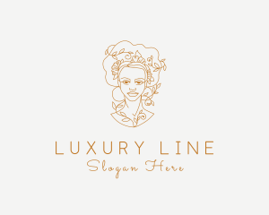 Luxury Ornamental Woman logo design