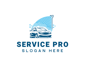 Car Wash Cleaning  Services logo design