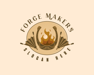 Horseshow Blacksmith Bellows logo