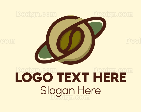 Coffee Bean Planet Logo