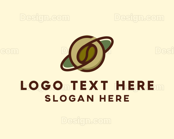 Coffee Bean Planet Logo