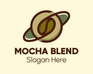 Coffee Bean Planet  logo design