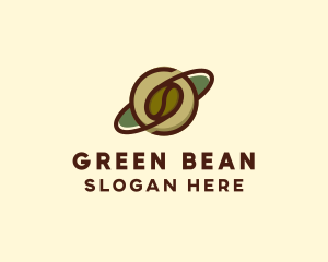 Coffee Bean Planet  logo design