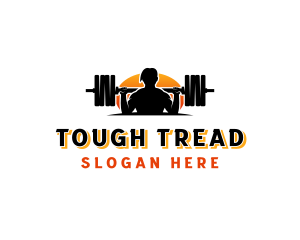 Weightlifting Barbell Training logo