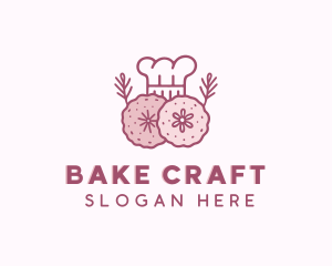 Cookie Pastry Chef logo design