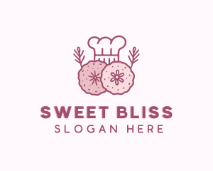 Cookie Pastry Chef logo design