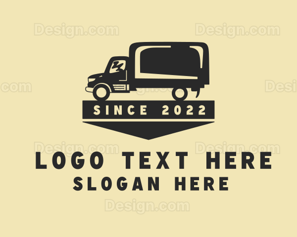 Automotive Delivery Truck Logo