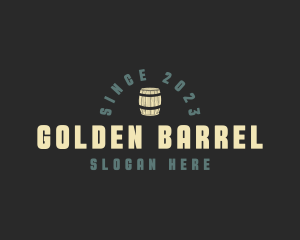 Tavern Beer Barrel logo design