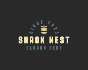 Tavern Beer Barrel logo design