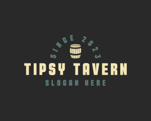 Tavern Beer Barrel logo design