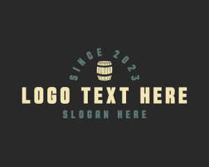 Generic Beer Barrel logo