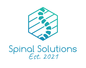 Gradient Spinal Cord logo design
