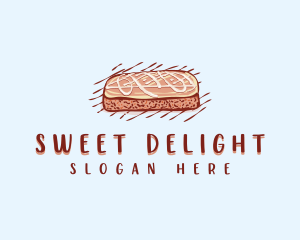 Sweet Cake Dessert logo design