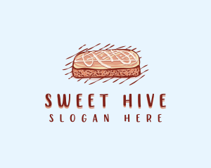 Sweet Cake Dessert logo design