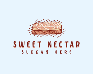 Sweet Cake Dessert logo design