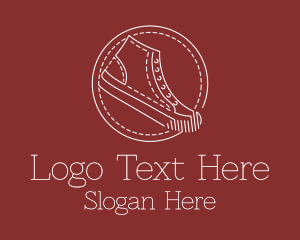 Retro Sneaker Shoes Logo