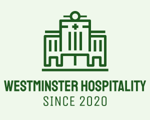 Green Hospital Medical Clinic logo design